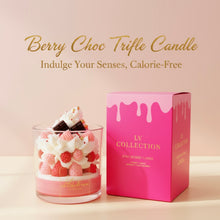 Berry Choc Trifle Candle - Premium Dessert Candle