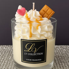 Caramel Vanilla Drizzle Candle - Bestselling Dessert Candle | LV Collection