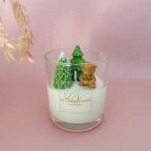 Christmas themed candles
