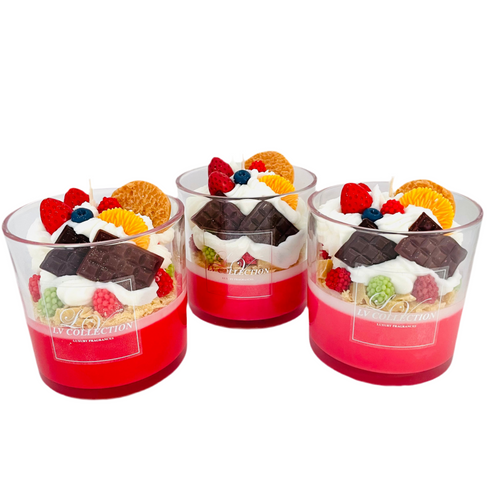 *Dessert Candle - Berry Choc Trifle Dessert