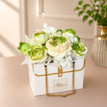 Floral HandBag candle arrangement -wax melts