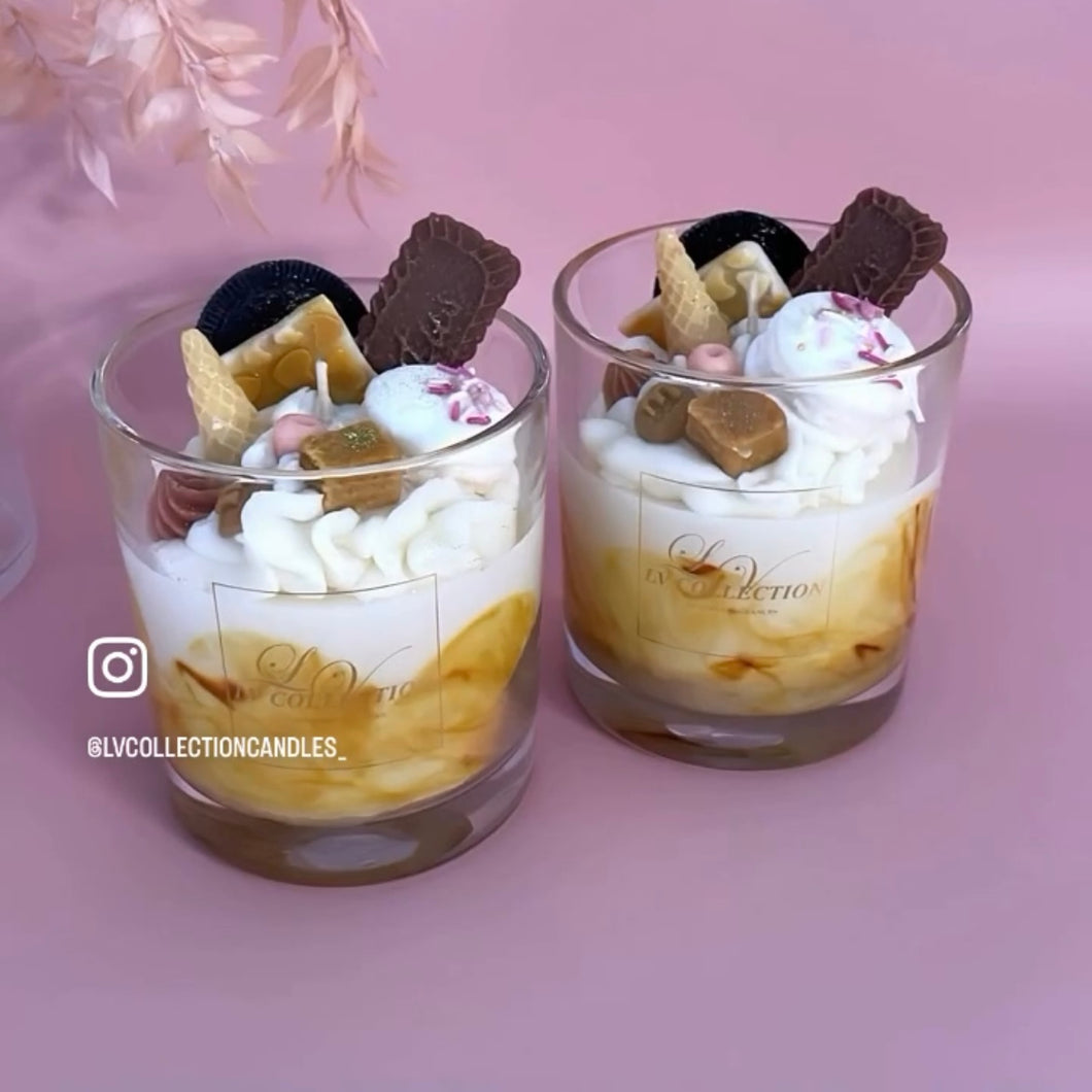 Dessert candles - Caramel drizzle