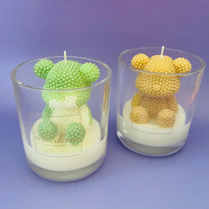 Bear candle