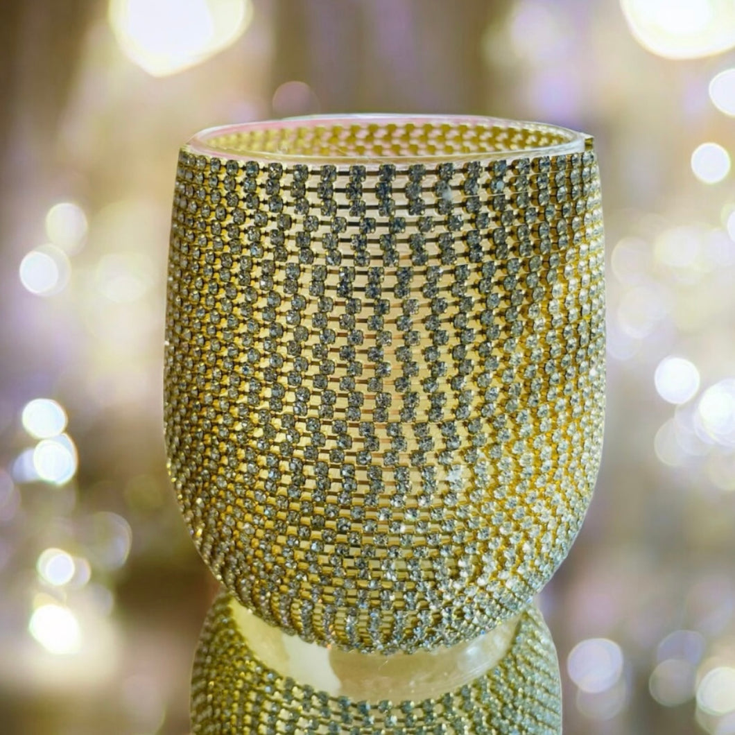 Bling Diamanté Candle - Luxury Soy Candle in Crystal Jar | LV Collection