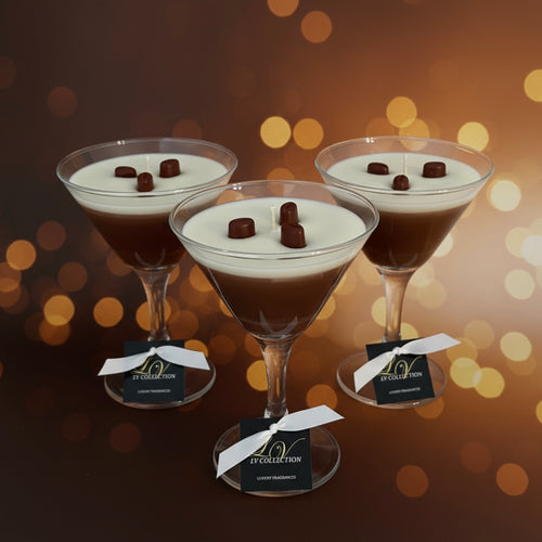 Espresso Martini Candle - Premium Cocktail Dessert Candle