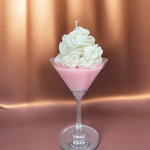 Dessert Candle - Velvet Pink Martini