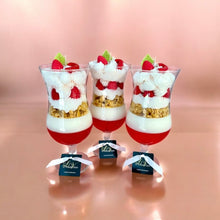 *Dessert Candle - Strawberry Trifle Tall Cocktail