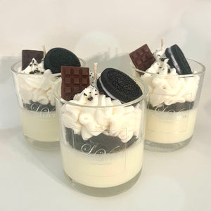 Dessert cookies n cream candle