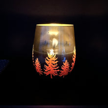 Golden Glow Christmas Tree Candle - Luxury Soy Candle | LV Collection
