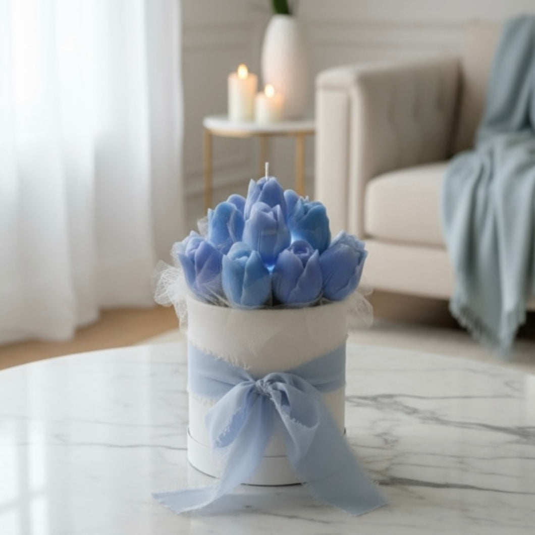 Wax Tulip Bouquet - Everlasting Handcrafted Flowers | LV Collection