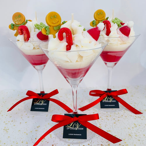 Dessert Candle - Gingerbread Christmas Martini