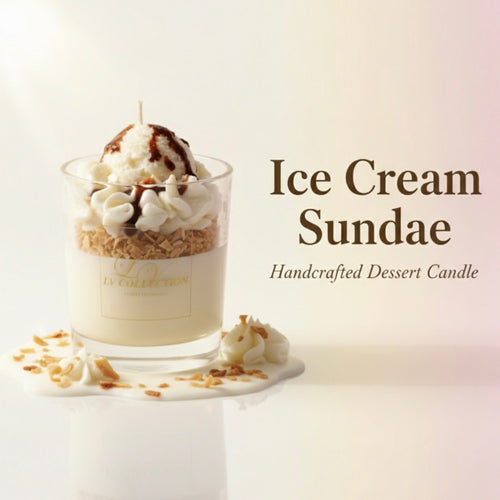 Dessert Candle - Ice Cream Sundae