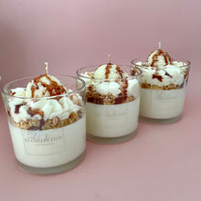 Dessert Ice cream sundae candle