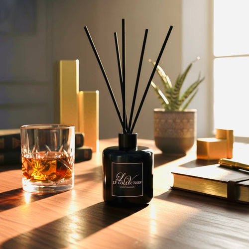 CLEARANCE Premium Tall Diffuser Bottle 200ml - Black or Clear Glass