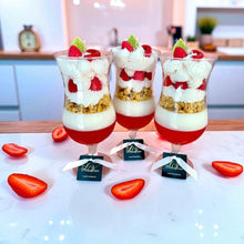 *Dessert Candle - Strawberry Trifle Tall Cocktail