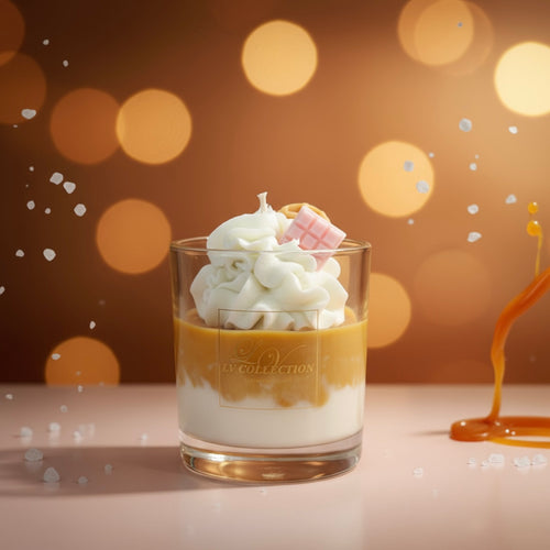 Salted Caramel Dream Candle - Premium Dessert Candle