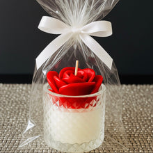 Red Rose Candle