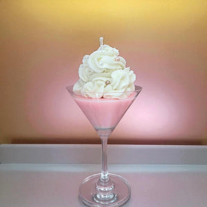 Dessert Candle - Velvet Pink Martini