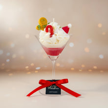 Gingerbread Christmas Martini Candle - Premium Cocktail Dessert Candle