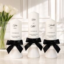 Customised Wedding Candles