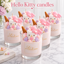 Dessert candle - Hello Kitty
