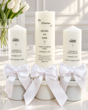 Customised Wedding Candles