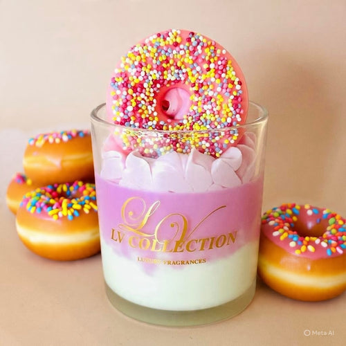 Dessert - Doughnut candle