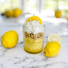 Zesty Lemon Meringue Dessert Candle - Handcrafted Soy Candle | LV Collection