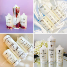 Personalised Wedding Candles