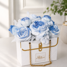 Floral HandBag candle arrangement -wax melts