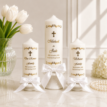 Personalised Wedding Candles