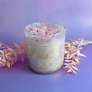Glamour candle pink 2 LEFT