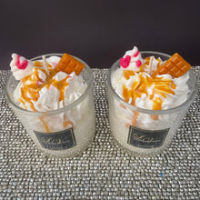 Dessert candles whipped cream (various scents) Medium and Large